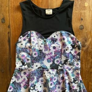 UO Flower peplum